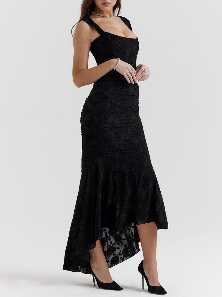 NYRA - VESTIDO MAXI JARDÍN EXUBERANTE