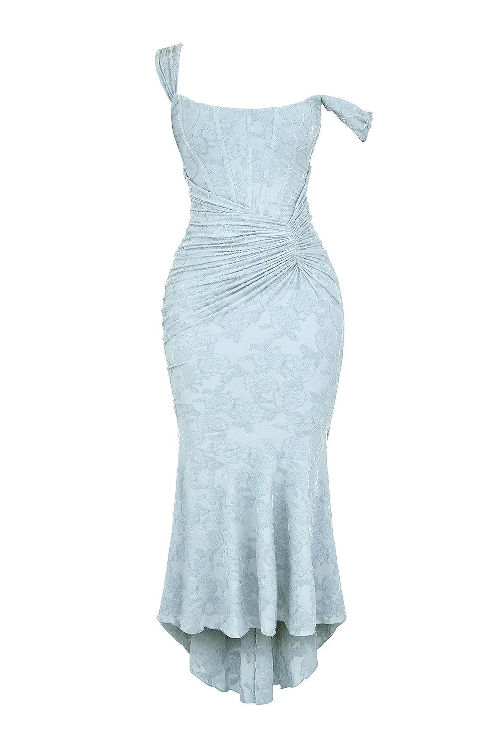 ROWAN - VESTIDO MAXI FLUIDO SKY BLOOM