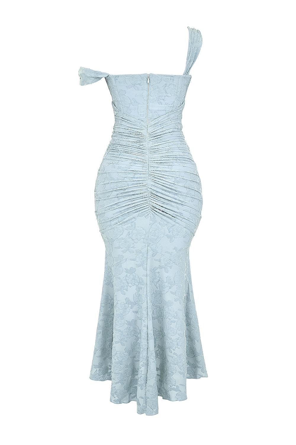 ROWAN - VESTIDO MAXI FLUIDO SKY BLOOM