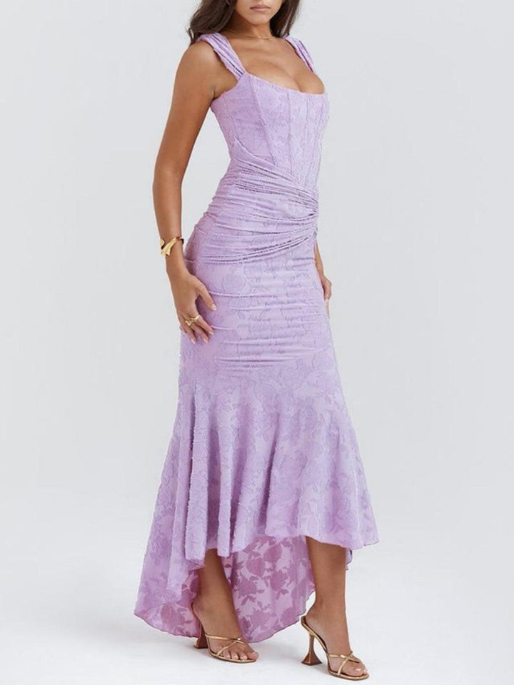 NYRA - VESTIDO MAXI JARDÍN EXUBERANTE