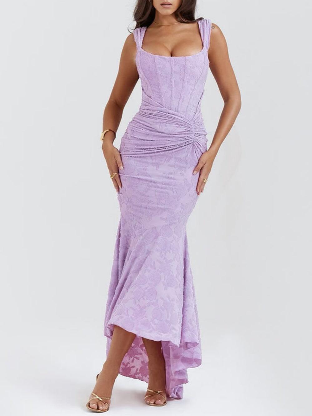 NYRA - VESTIDO MAXI JARDÍN EXUBERANTE