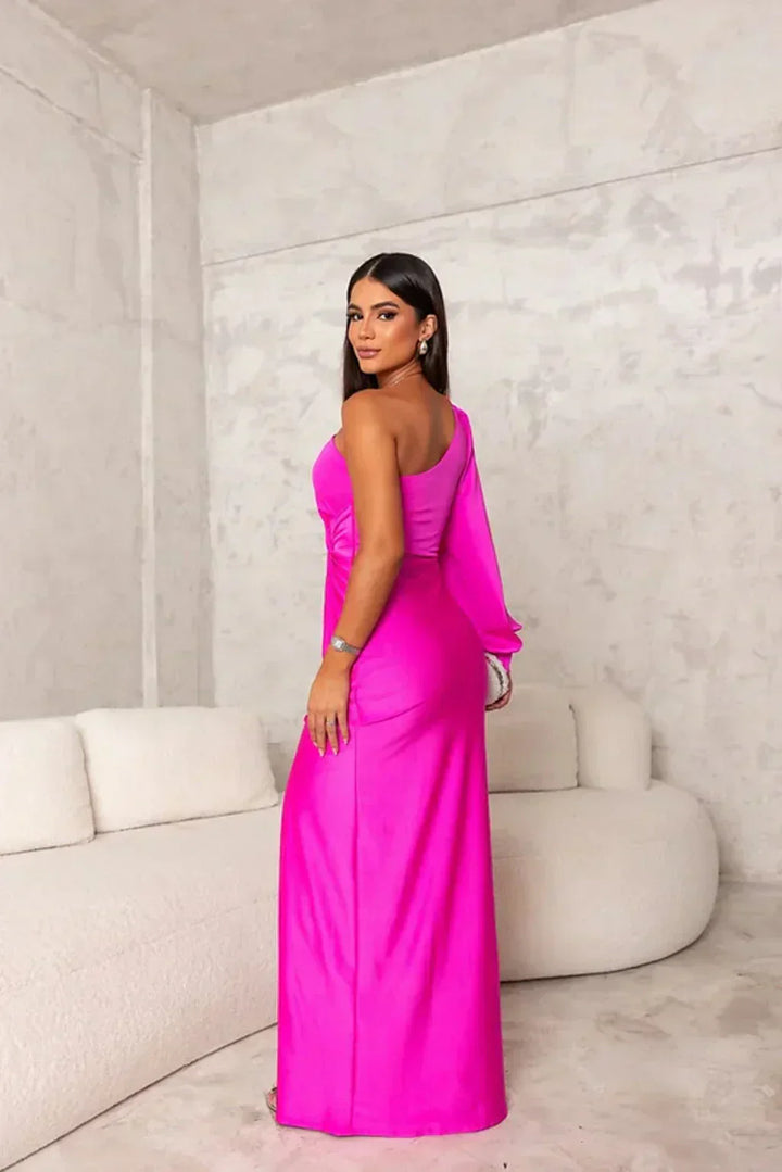 Alison - Vestido Maxi Elegante con Abertura