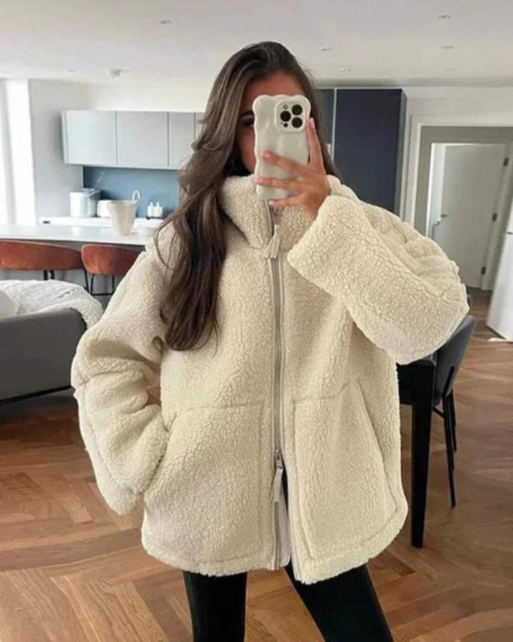 FRANCES - CHAQUETA TEDDY ACOGEDORA