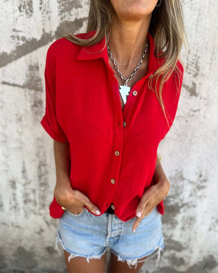 MARIVIC - BLUSA CLÁSICA CASUAL