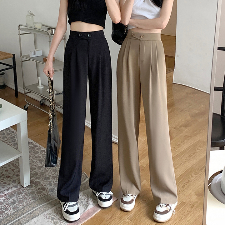 RIYA - PANTALONES DE LOUNGE DE CINTURA ALTA