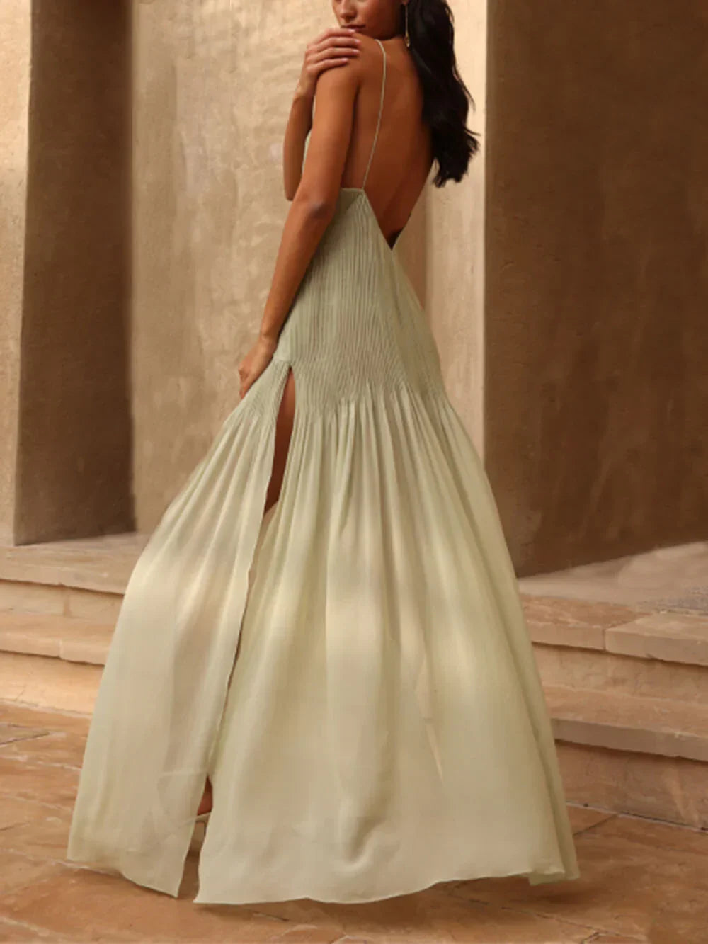 LOVI - VESTIDO MAXI DE TEXTURA SENSUAL