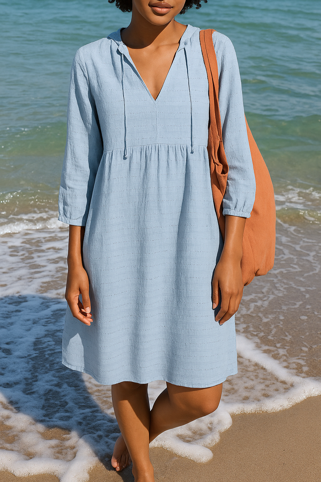 CASSIE - VESTIDO CLÁSICO DE LINO