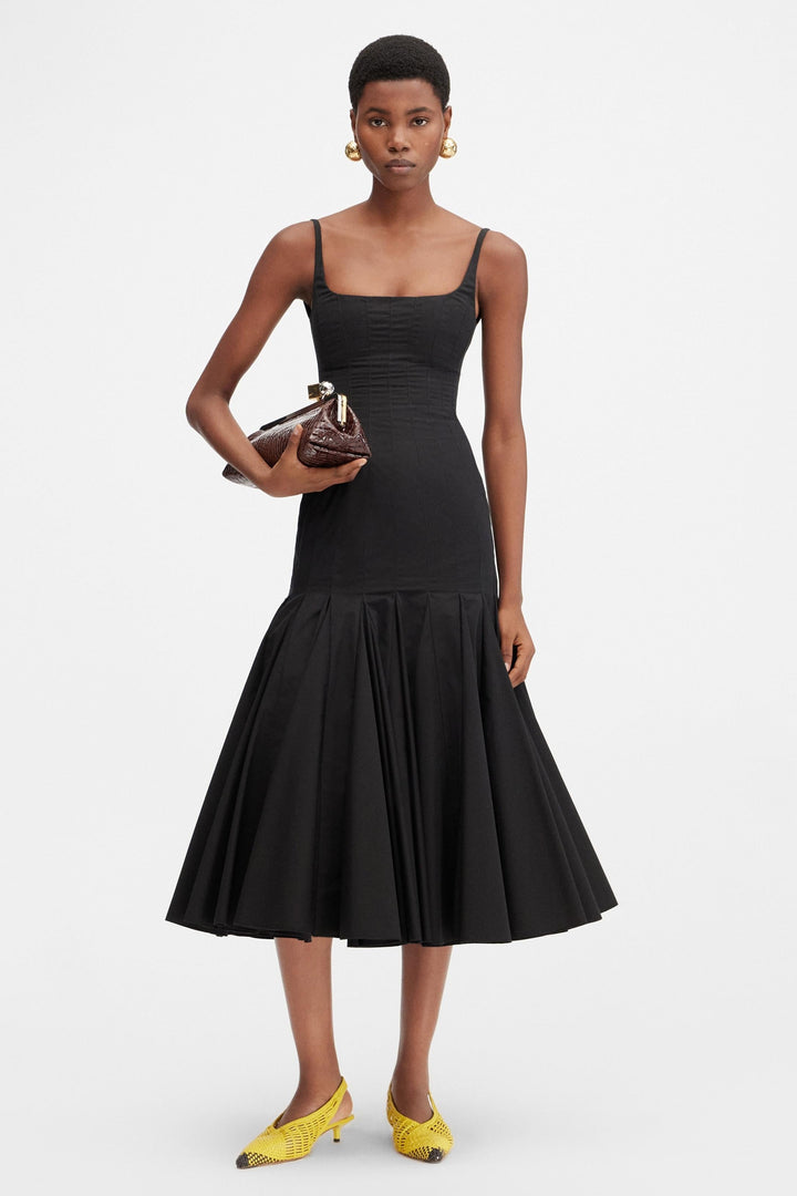 AMIRA - VESTIDO MIDI QUE DEFINE LA FIGURA