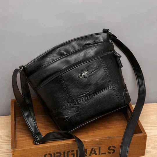 BEVERLY - BOLSA DE CUERO DE DISEÑO SIGNATURE