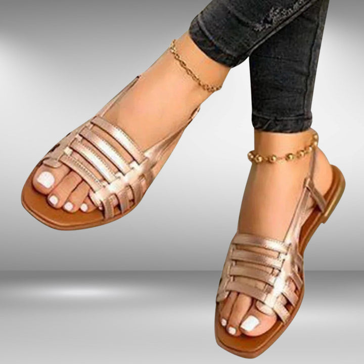 NIMFA - SANDALIAS GLADIADOR VENTILADAS