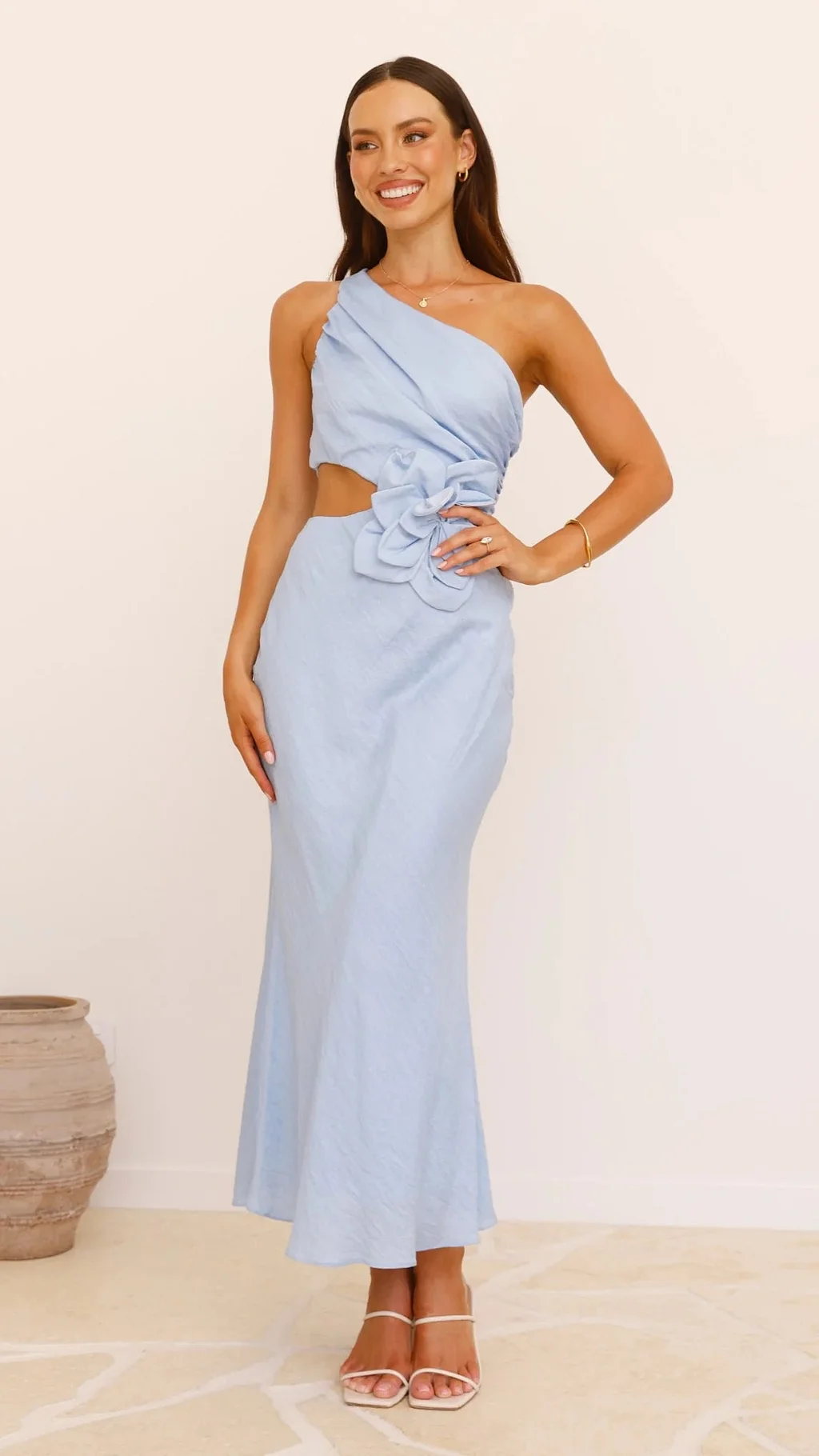 KYLIE - VESTIDO DE COCTEL ASIMÉTRICO