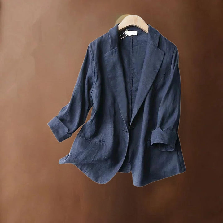 MAVIC - BLAZER MODERNO DE LINO