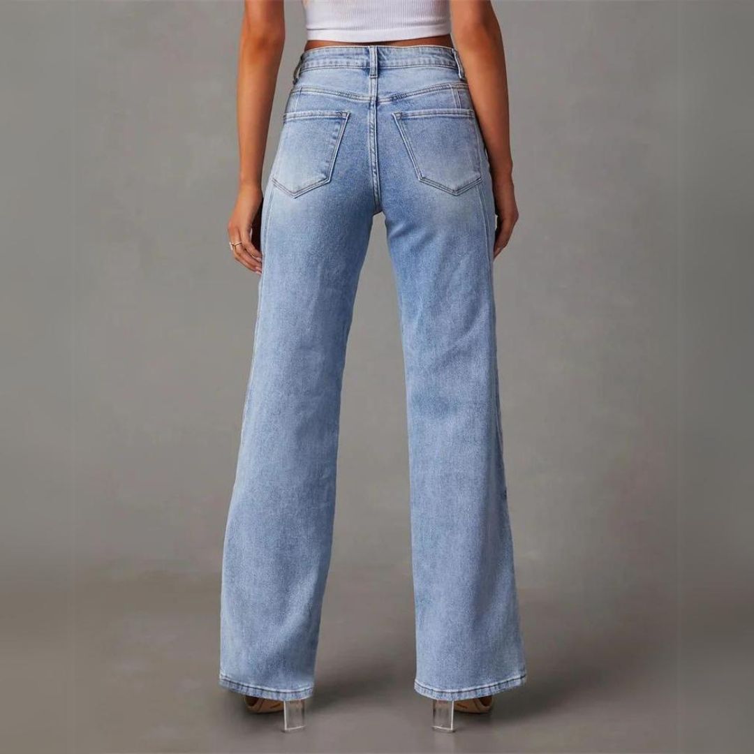 Solly | Pantalones Acampanados Chic