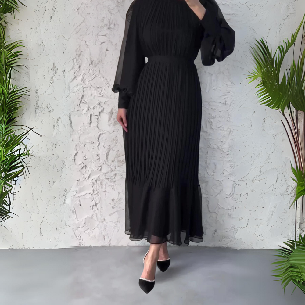 Hannah - Vestido Elegante Plisado