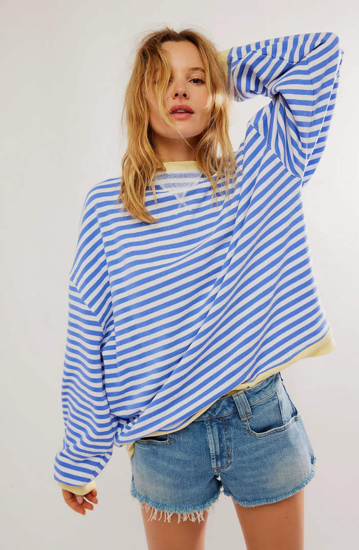 LINDA - SUÉTER RAYADO OVERSIZED