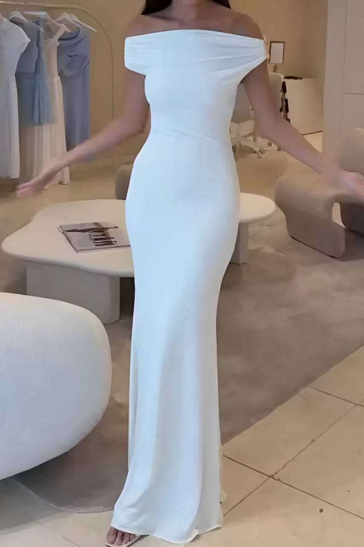 HERLENE - VESTIDO AJUSTADO DE UN HOMBRO