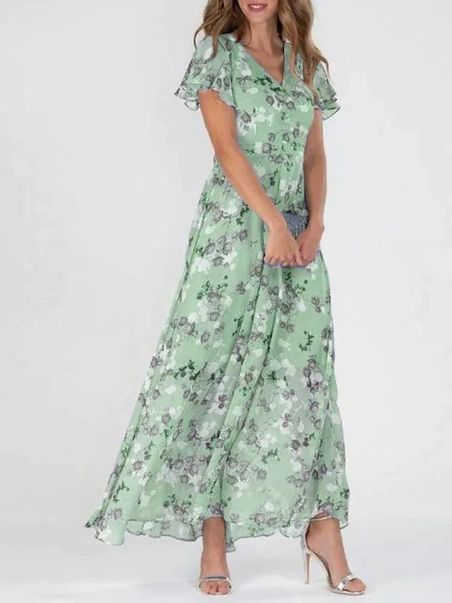 VICTORIA - Vestido Glamuroso para Cubrir el Abdomen