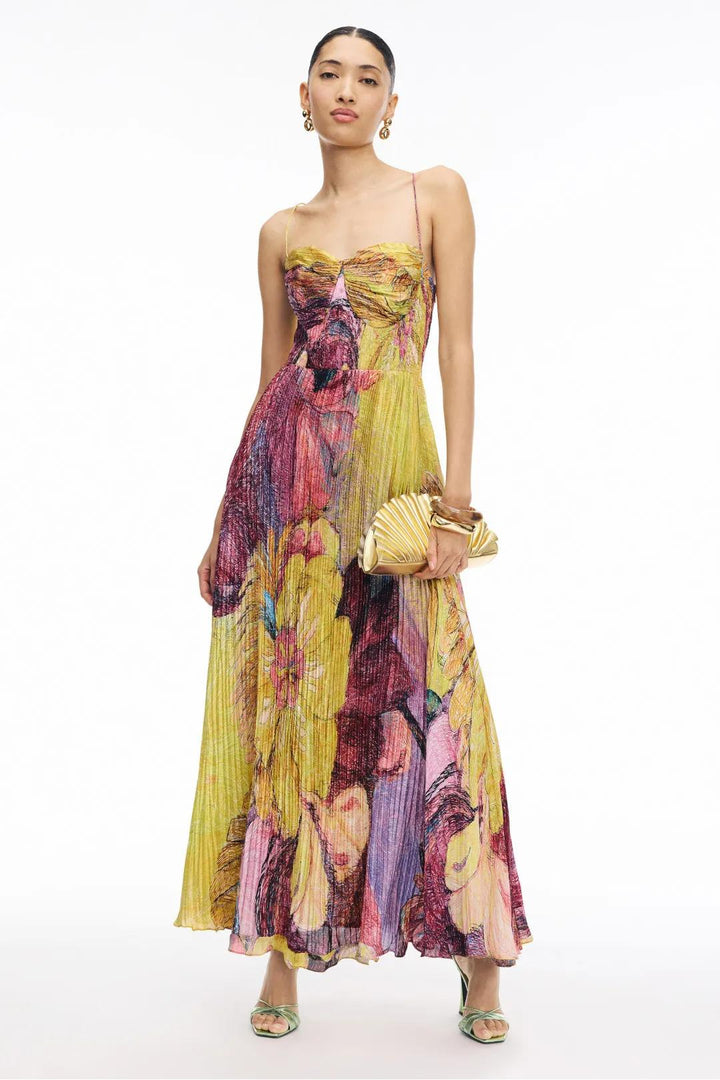 CHIQUI - VESTIDO MAXI MULTITONO ISLA
