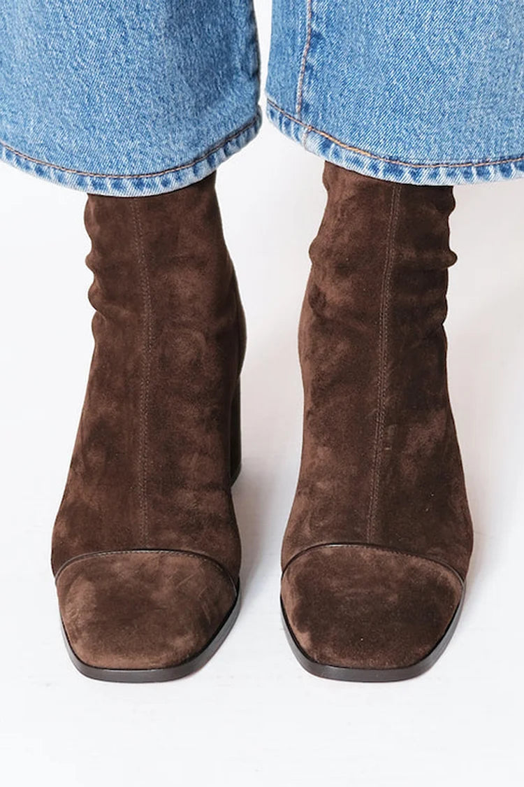 Lennon® | Botines Elegantes de Gamuza