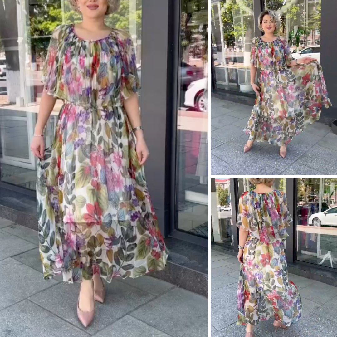 Donna™ - Vestido Maxi Floral para Mujer
