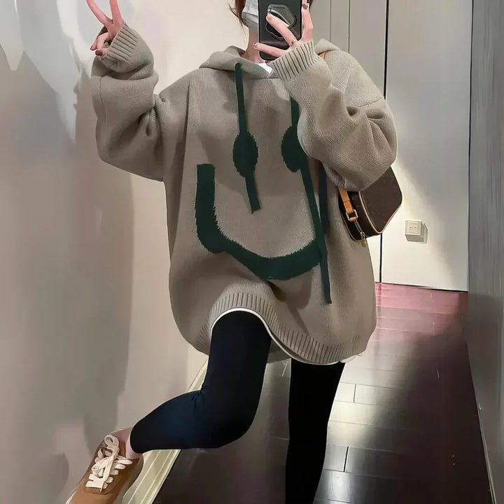 JENA - SUDADERA CON CAPUCHA DE PELUCHE