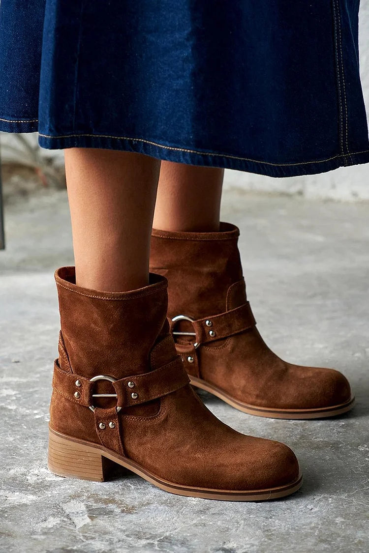 Eloise® | Botines Vintage con Hebillas