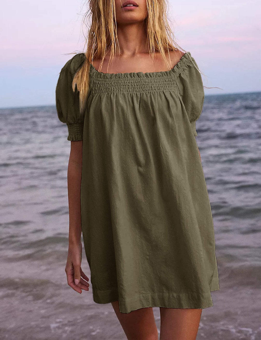 HAVILA - VESTIDO MINI ESENCIAL DE VERANO