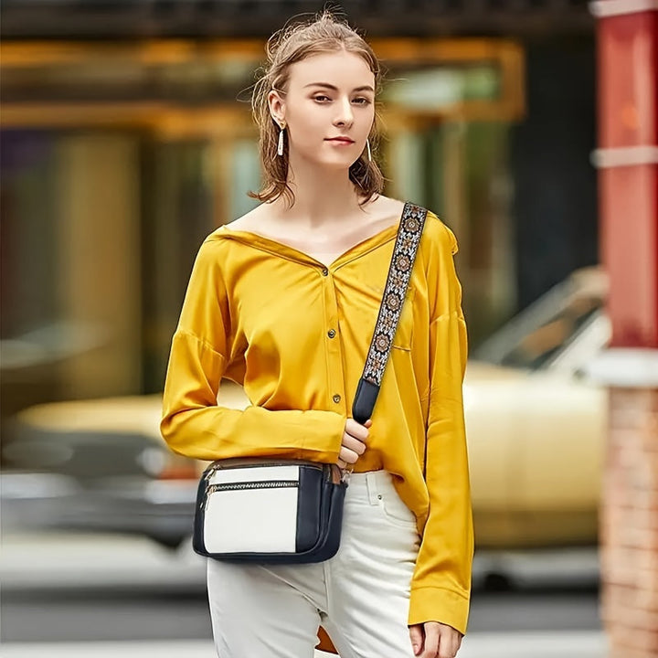 MARTHA - BOLSO CRUZADO DE CUERO VEGANO ATEMPORAL