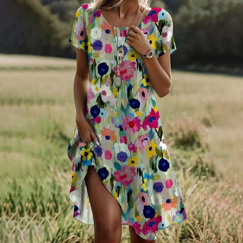 Delila | Vestido con Estampado Floral