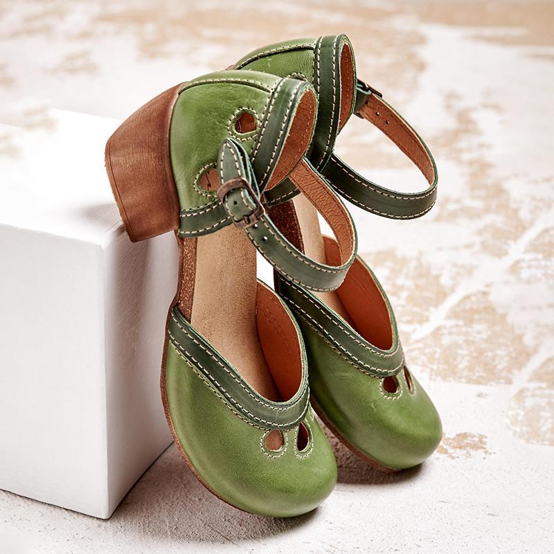 ALICE - Sandalias ortopédicas con tacones bajos