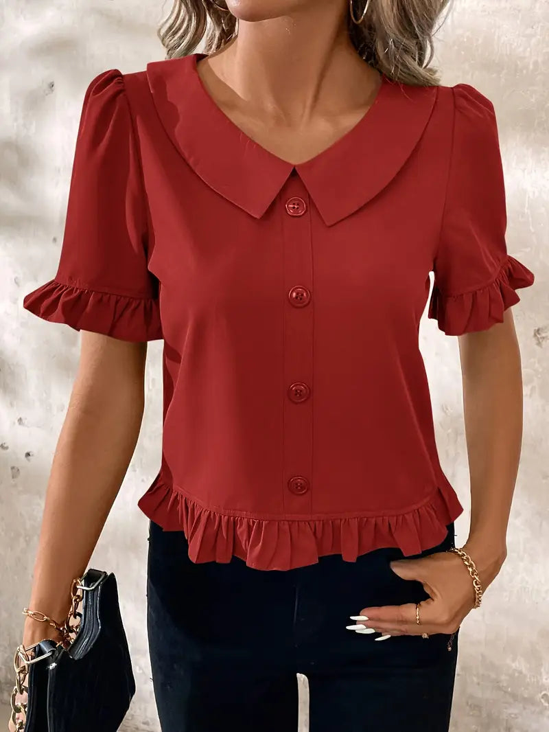 CRISTIANA - BLUSA DIARIA SOFISTICADA