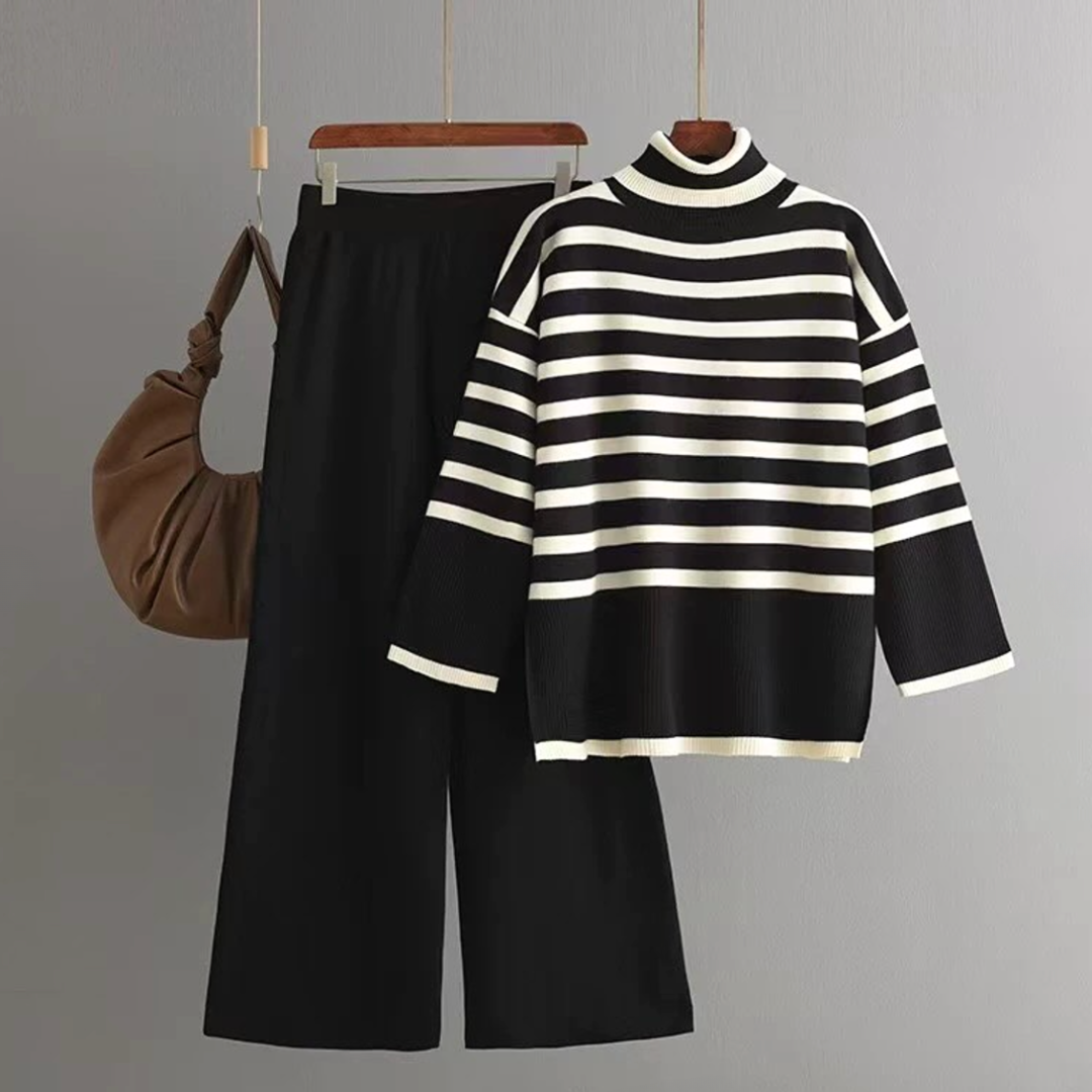 Avery™ - Conjunto de 2 Piezas con Cuello Alto y Estilo