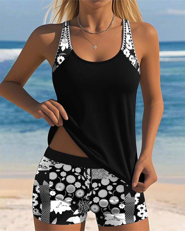 OZEANNA - ESTILO FLORAL DE PLAYA EN DOS PIEZAS