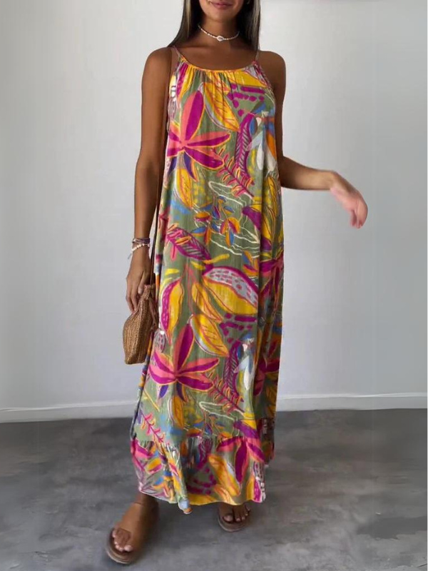 VIOLY - VESTIDO FLORAL CÓMODO