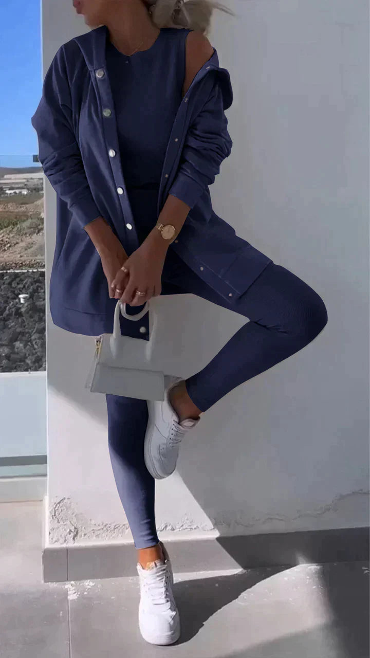 MIKAYLA - CONJUNTO ELEGANTE DE TRES PIEZAS