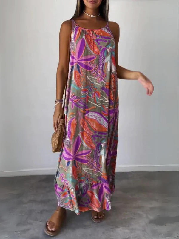 VIOLY - VESTIDO FLORAL CÓMODO