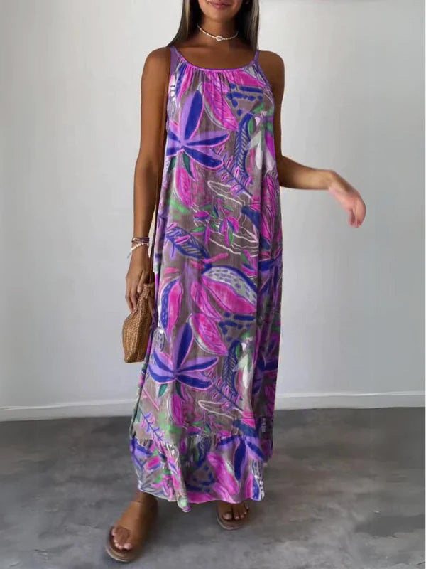 VIOLY - VESTIDO FLORAL CÓMODO