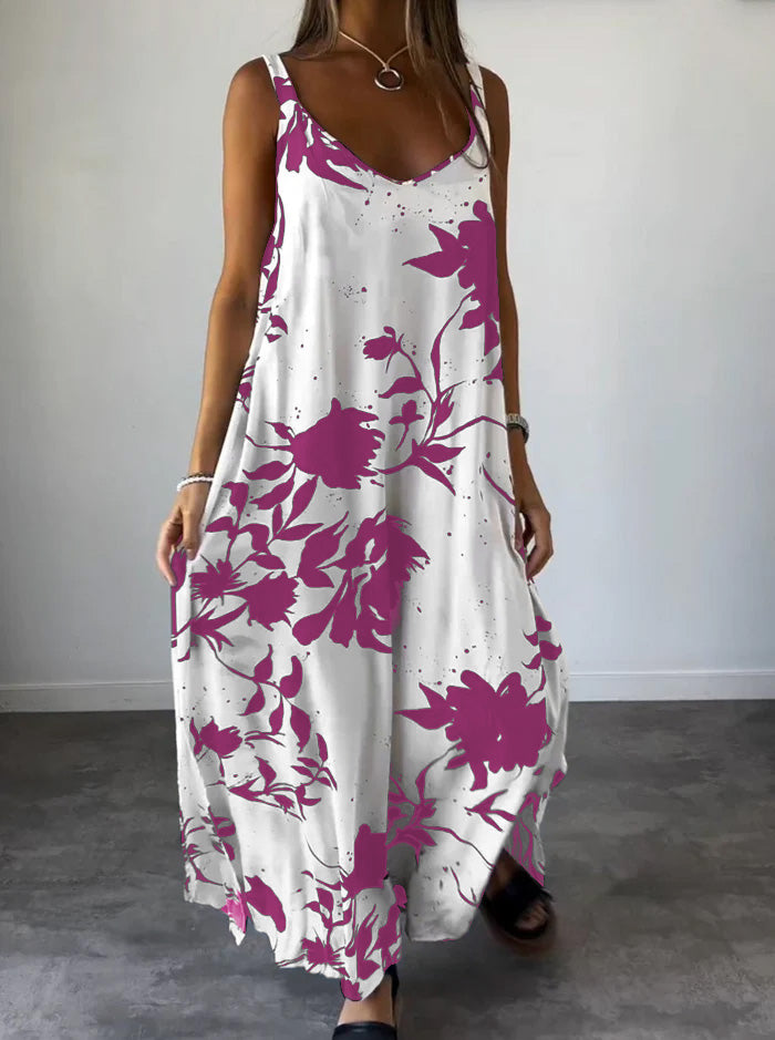 RADA - VESTIDO LENCERO ELEGANTE CON ESTAMPADO