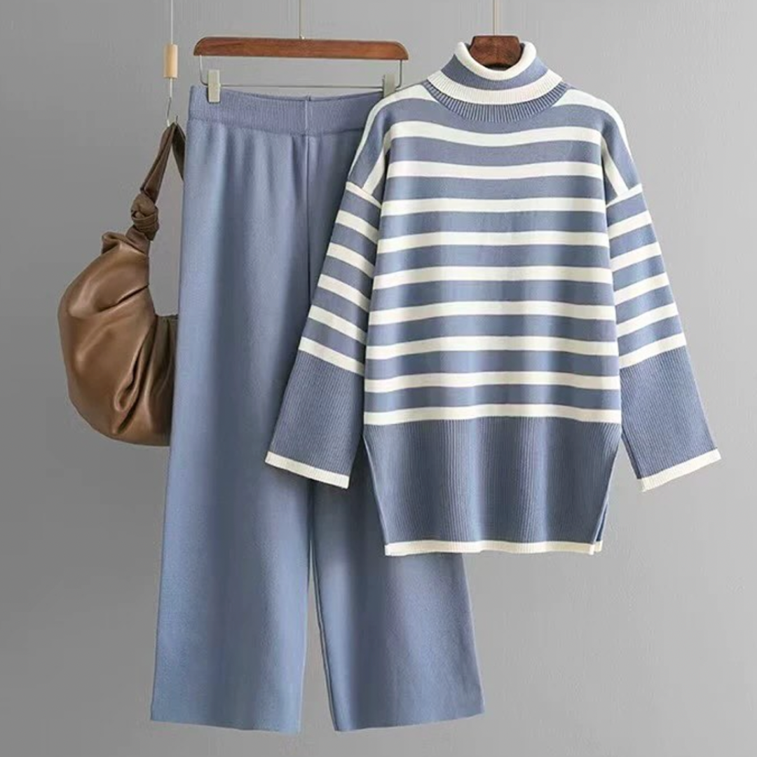 Avery™ - Conjunto de 2 Piezas con Cuello Alto y Estilo