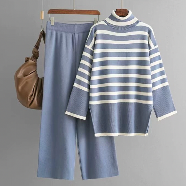 Avery™ - Conjunto de 2 Piezas con Cuello Alto y Estilo