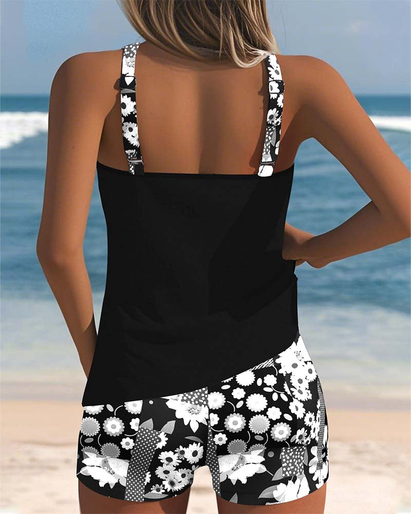 OZEANNA - ESTILO FLORAL DE PLAYA EN DOS PIEZAS