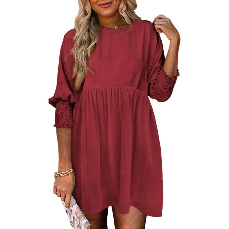 ALLYSON – VESTIDO MINI CÓMODO Y CASUAL