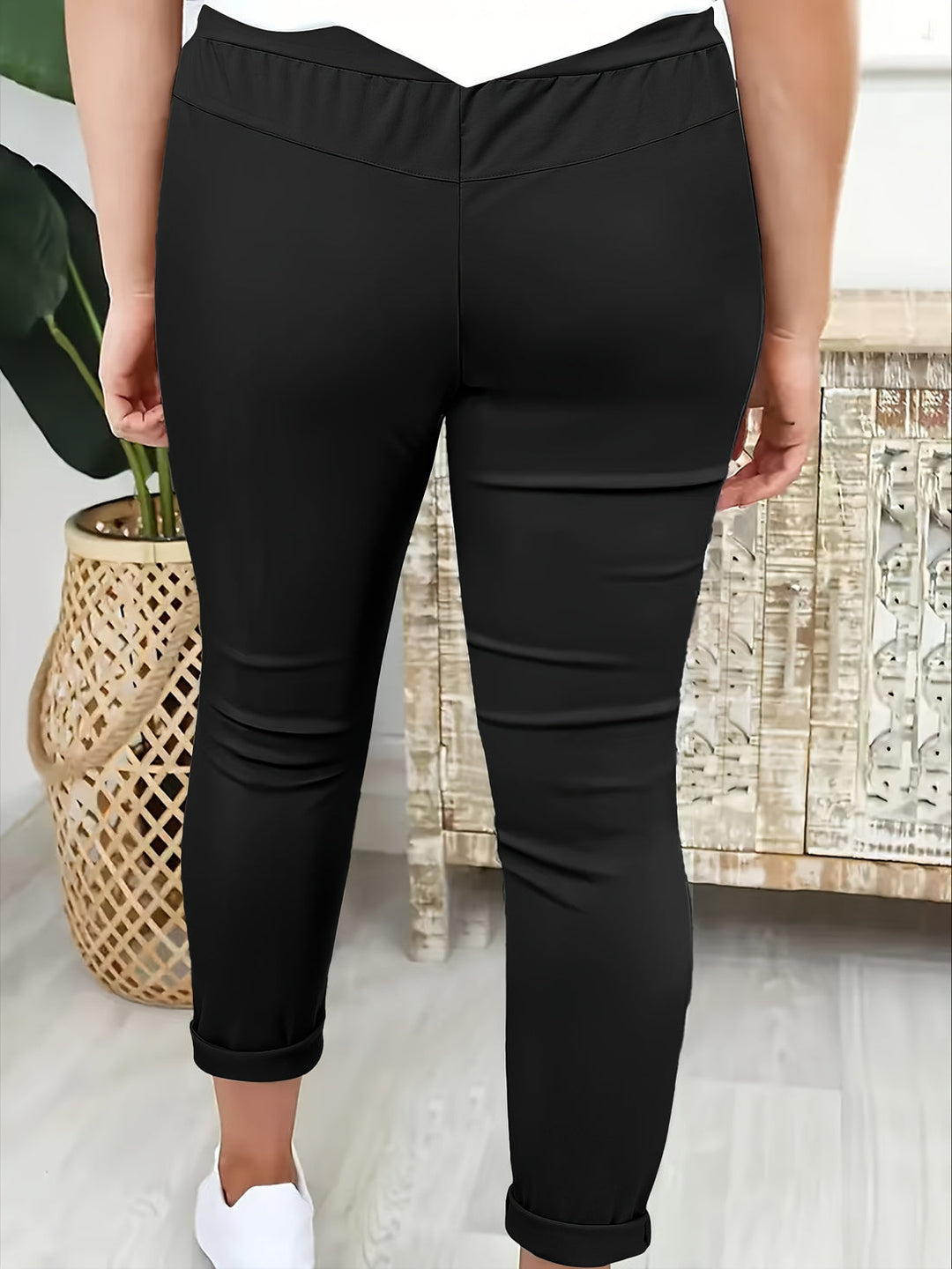 JAMIE - PANTALONES RELAJADOS CON CORDÓN