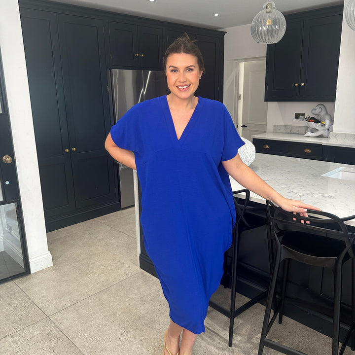 TANYA - VESTIDO MAXI CON ESCOTE EN V