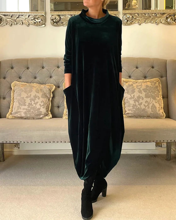 SUSANA - VESTIDO DE SUEÑO DE TERCIOPELO DE LUJO