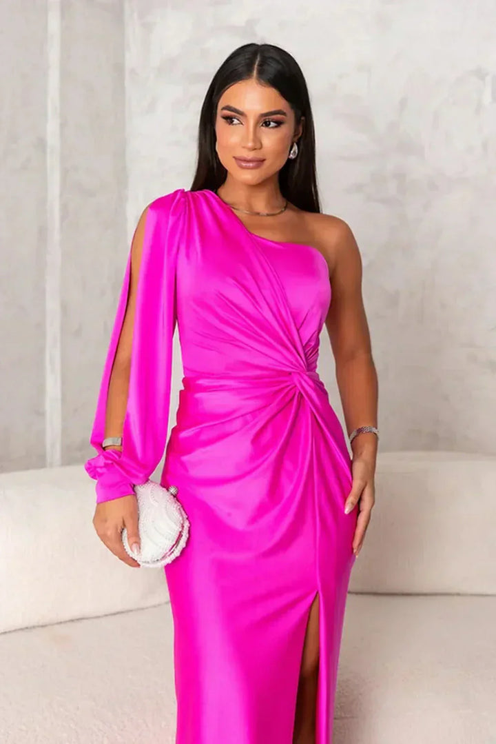 Alison - Vestido Maxi Elegante con Abertura