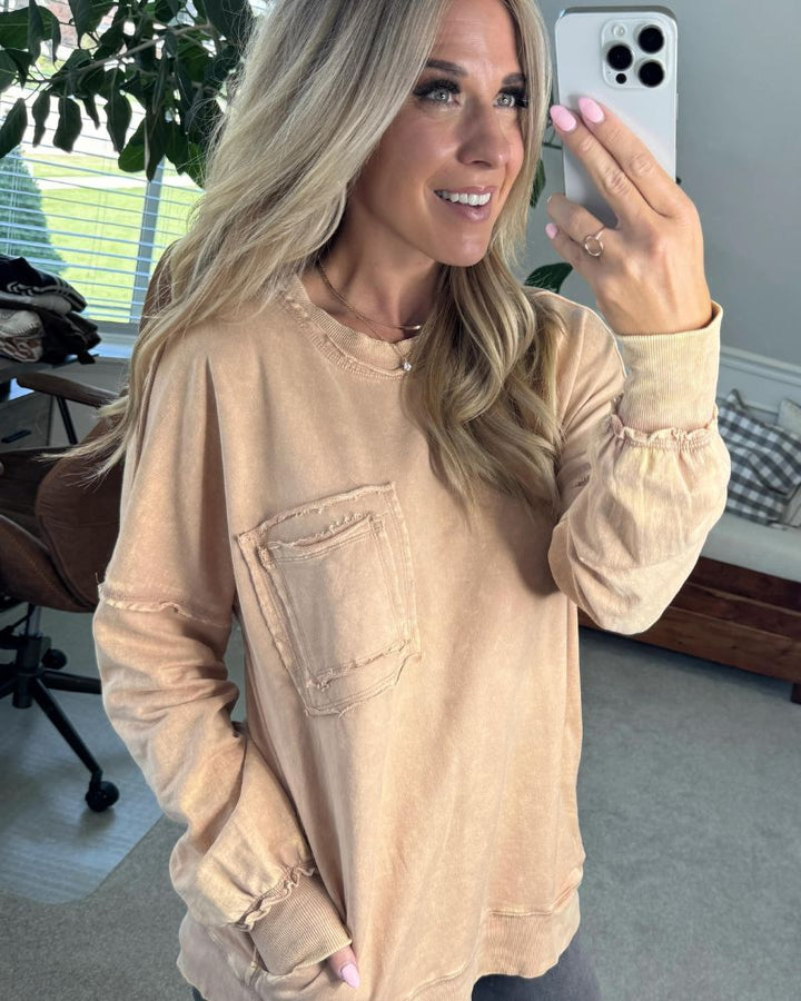 PAOLA - SUÉTER DE TERRY