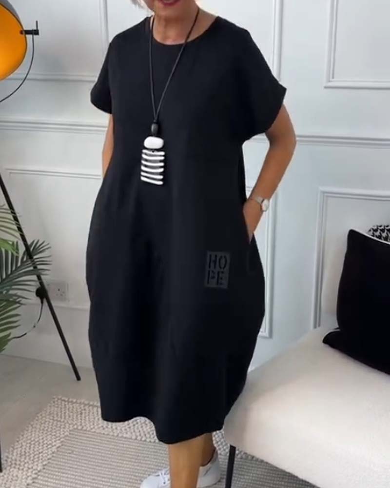 Iris™ - Vestido elegante de manga corta