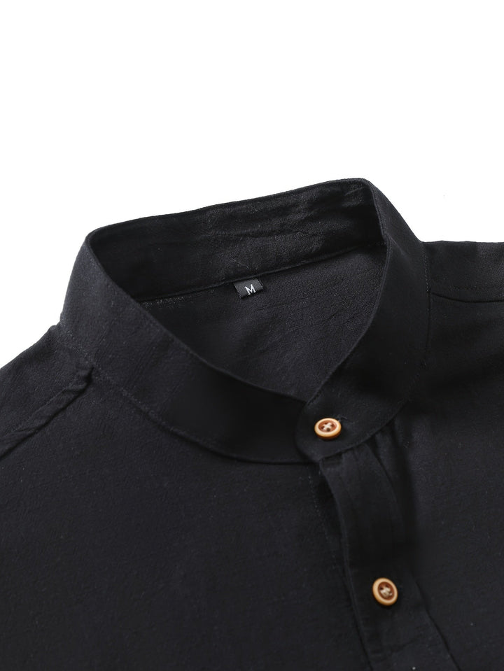 MARCO - CAMISA CLÁSICA DE ALGODÓN CON BOLSILLO