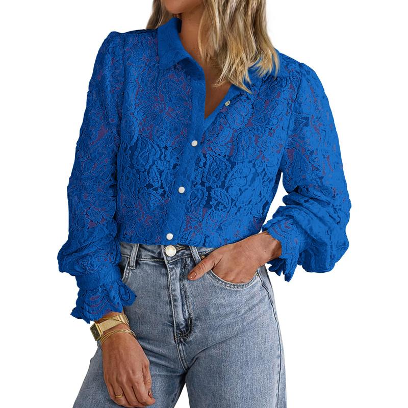 CAMELIA - BLUSA ROMÁNTICA DE MANGA SUAVE